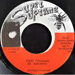 Ninjaman Fans USED VINYL 7INCH 45 RPM