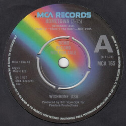 Wishbone Ash Hometown USED VINYL 7INCH 45 RPM SINGLE PROMO
