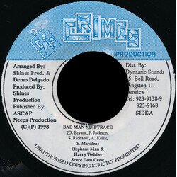 Elephant Man / Harry Toddler Bad Man Nuh Trace USED VINYL 7INCH