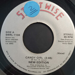New Edition Candy Girl USED VINYL 7INCH 45 RPM SINGLE