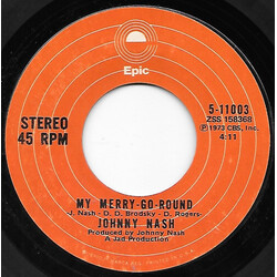 Johnny Nash My Merry-Go-Round / (Oh Jesus) We're Trying To Get Back To You USED VINYL 7INCH 45 RPM SINGLE STYRENE
