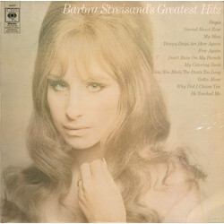 Barbra Streisand Barbra Streisand's Greatest Hits Vinyl LP USED