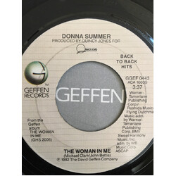 Donna Summer The Woman In Me / Love Is In Control (Finger On The Trigger) USED VINYL 7INCH 45 RPM SINGLE