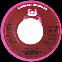 Andrea True Connection Party Line USED VINYL 7INCH 45 RPM