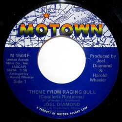 Joel Diamond Theme From Raging Bull (Cavalleria Rusticana) USED VINYL 7INCH 45 RPM SINGLE
