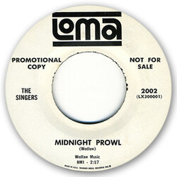 The Singers (9) (I Was) Born To Lose / Midnight Prowl USED VINYL 7INCH SINGLE PROMO