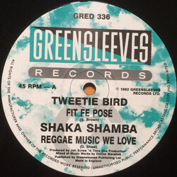 Tweetie Bird / Shaka Shamba Fit Fe Pose / Reggae Music We Love USED VINYL 12INCH 45 RPM