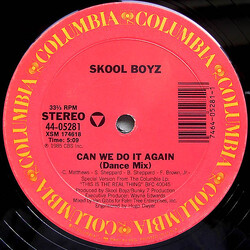 Skool Boyz Can We Do It Again Vinyl 12" USED