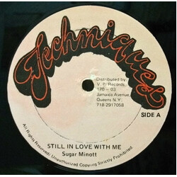 Sugar Minott / Steely & Clevie Still In Love With Me USED VINYL 12INCH MAXI-SINGLE