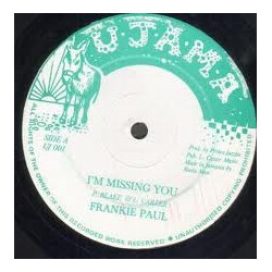 Frankie Paul I'm Missing You VINYL 12" USED