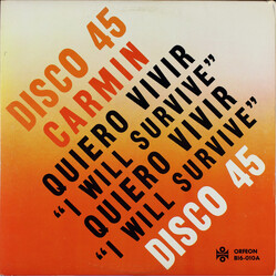 Carmin (2) Quiero Vivir = I Will Survive USED VINYL 12INCH 45 RPM