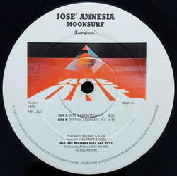 Jose Amnesia Moonsurf USED VINYL 12INCH 45 RPM
