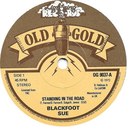 Blackfoot Sue Standing In The Road / Summer (From The Season's Suite) USED VINYL 7INCH 45 RPM STEREO