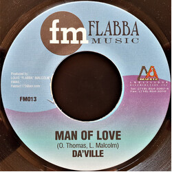 Da'Ville / Nadine Sutherland Man Of Love / Bring Me Joy USED VINYL 7INCH