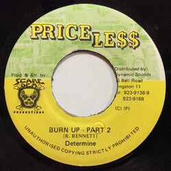 Determine Burn Up - Part 2 USED VINYL 7INCH 45 RPM SINGLE