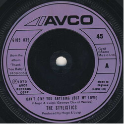 The Stylistics Can't Give You Anything (But My Love) USED VINYL 7INCH 45 RPM SINGLE STEREO