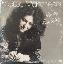 Melissa Manchester Better Days & Happy Endings Vinyl LP USED