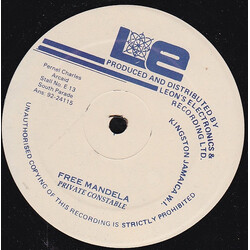 Private Constable Free Mandela USED VINYL 12INCH