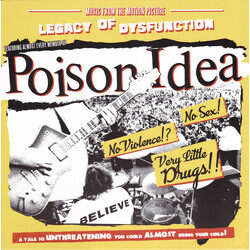 Poison Idea Legacy Of Dysfunction Vinyl LP USED