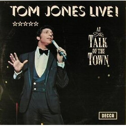 Tom Jones Tom Jones Live! At The Talk Of The Town Vinyl LP USED