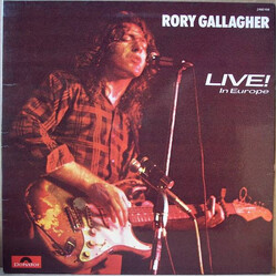 Rory Gallagher Live! In Europe Vinyl LP USED