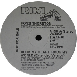 Fonzi Thornton Rock My Heart, Rock My World Vinyl 12" USED