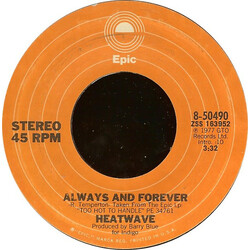 Heatwave Always And Forever / Super Soul Sister VINYL 7" USED