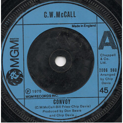 C.W. McCall Convoy USED VINYL 7INCH 45 RPM SINGLE