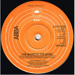 ABBA The Name Of The Game USED VINYL 7INCH 45 RPM SINGLE STEREO