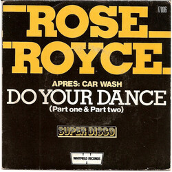 Rose Royce Do Your Dance (Part One & Part Two) VINYL 7" USED