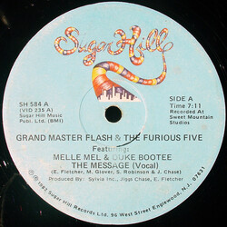 Grandmaster Flash & The Furious Five The Message USED VINYL 12INCH 33 S RPM