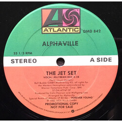 Alphaville The Jet Set USED VINYL 12INCH 33 S RPM PROMO