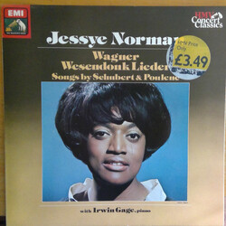 Jessye Norman / Irwin Gage Jessye Norman Singt Lieder Von Franz Schubert, Richard Wagner Und Francis Poulenc Vinyl LP USED