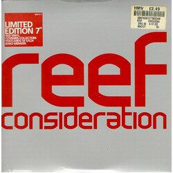 Reef Consideration USED VINYL 7INCH 45 RPM SINGLE LIMITED EDITION