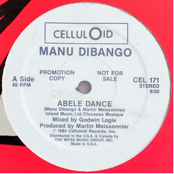 Manu Dibango Abele Dance USED VINYL 12INCH 45 RPM PROMO STEREO