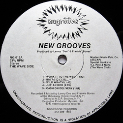 New Grooves Work It To The West Vinyl 12" USED