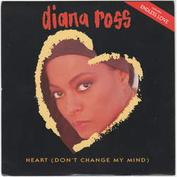 Diana Ross Heart (Don't Change My Mind) Vinyl 7" USED
