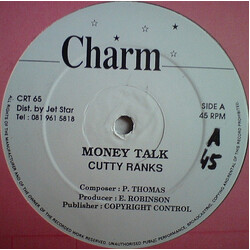 Cutty Ranks / Wayne Wonder Money Talk / Love Will Lead You Back USED VINYL 12INCH 45 RPM