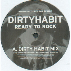Dirty Habit Ready To Rock (Dirty Habit Mix / Phil Tronic Mix) VINYL 12" USED