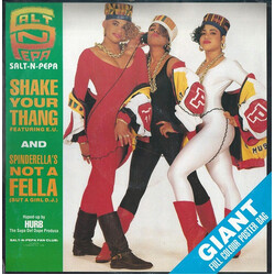 Salt 'N' Pepa Shake Your Thang / Spinderella's Not A Fella (But A Girl DJ) USED VINYL 12INCH 45 RPM