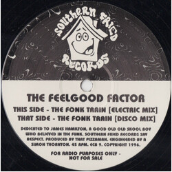 The Feelgood Factor The Fonk Train USED VINYL 12INCH 45 RPM PROMO