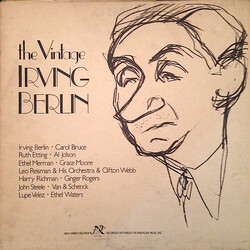 Irving Berlin The Vintage Irving Berlin Vinyl LP USED