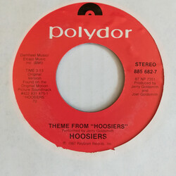 Jerry Goldsmith Theme From "Hoosiers" USED VINYL 7INCH 45 RPM SINGLE