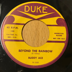 Buddy Ace Beyond The Rainbow / Angel Boy USED VINYL 7INCH 45 RPM SINGLE PROMO