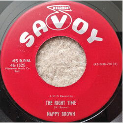 Nappy Brown The Right Time / Oh You Don't Know USED VINYL 7INCH SINGLE 45 RPM