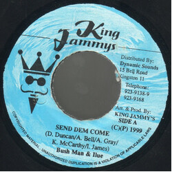 Bushman (3) / Ilue / Chicken (16) Send Dem Come / Work Wid It USED VINYL 7INCH 45 RPM