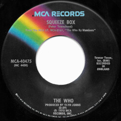 The Who Squeeze Box / Success Story USED VINYL 7INCH 45 RPM SINGLE