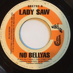 Lady Saw / Admiral Bailey No Bellyas / Bashy Bashy USED VINYL 7INCH 45 RPM