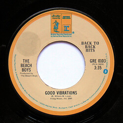 The Beach Boys Good Vibrations / Heroes And Villains USED VINYL 7INCH 45 RPM SINGLE REISSUE MONO