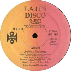 Carmin (2) Caliente (Hot Stuff) USED VINYL 12INCH 33 S RPM